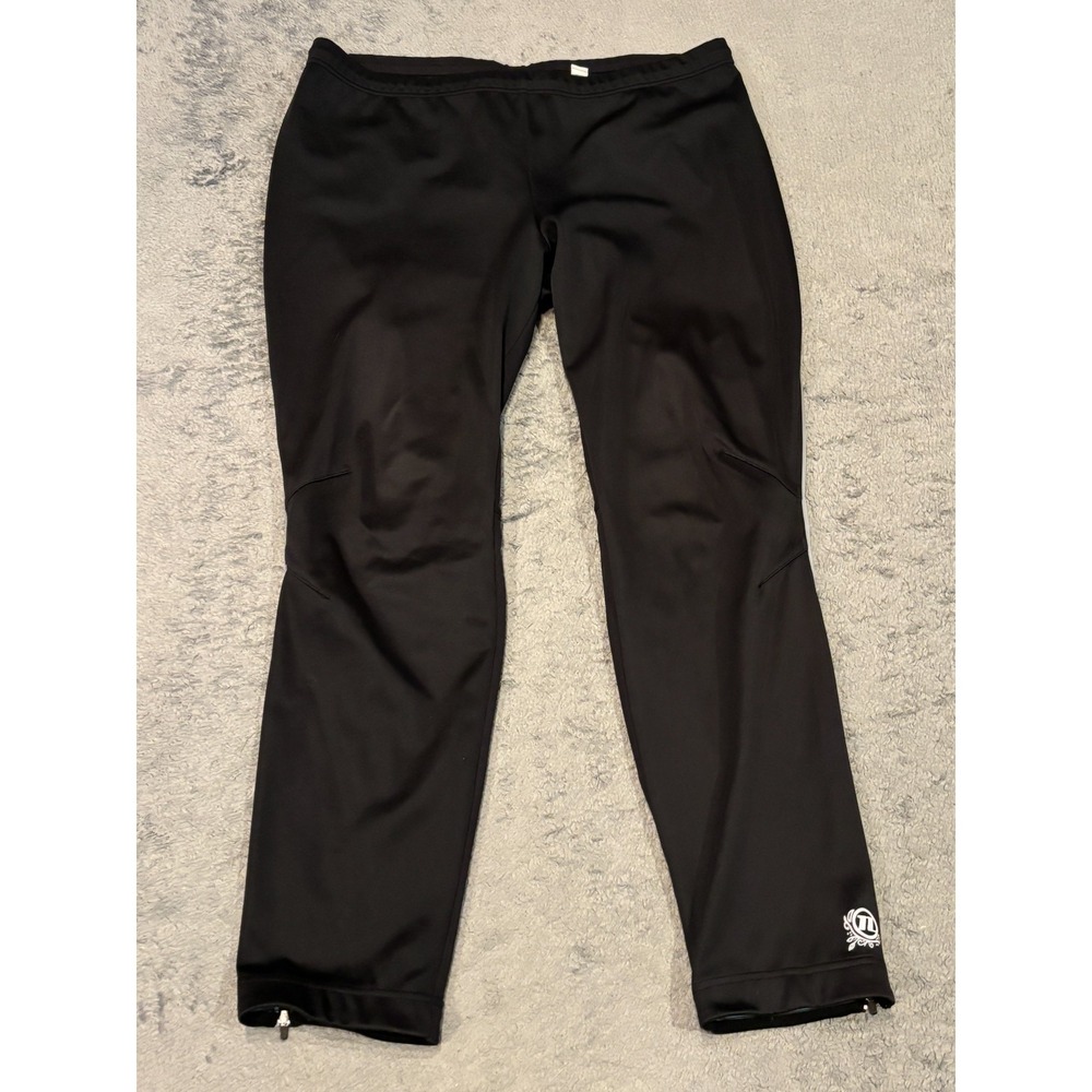 Novara Cycling Pants Mens XL Softshell Reflective Performance Black Active